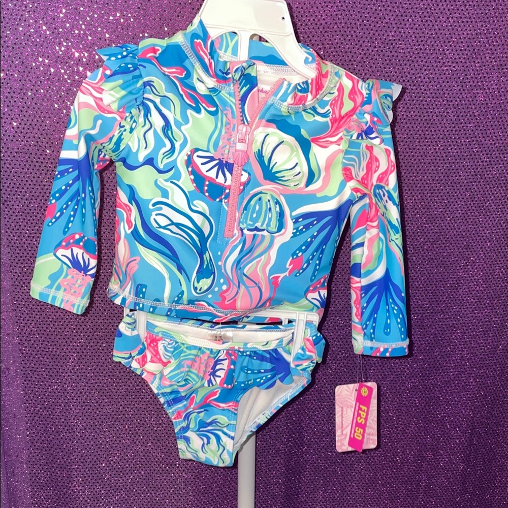 Tommy Bahama Colorful Kids Rashguard Set